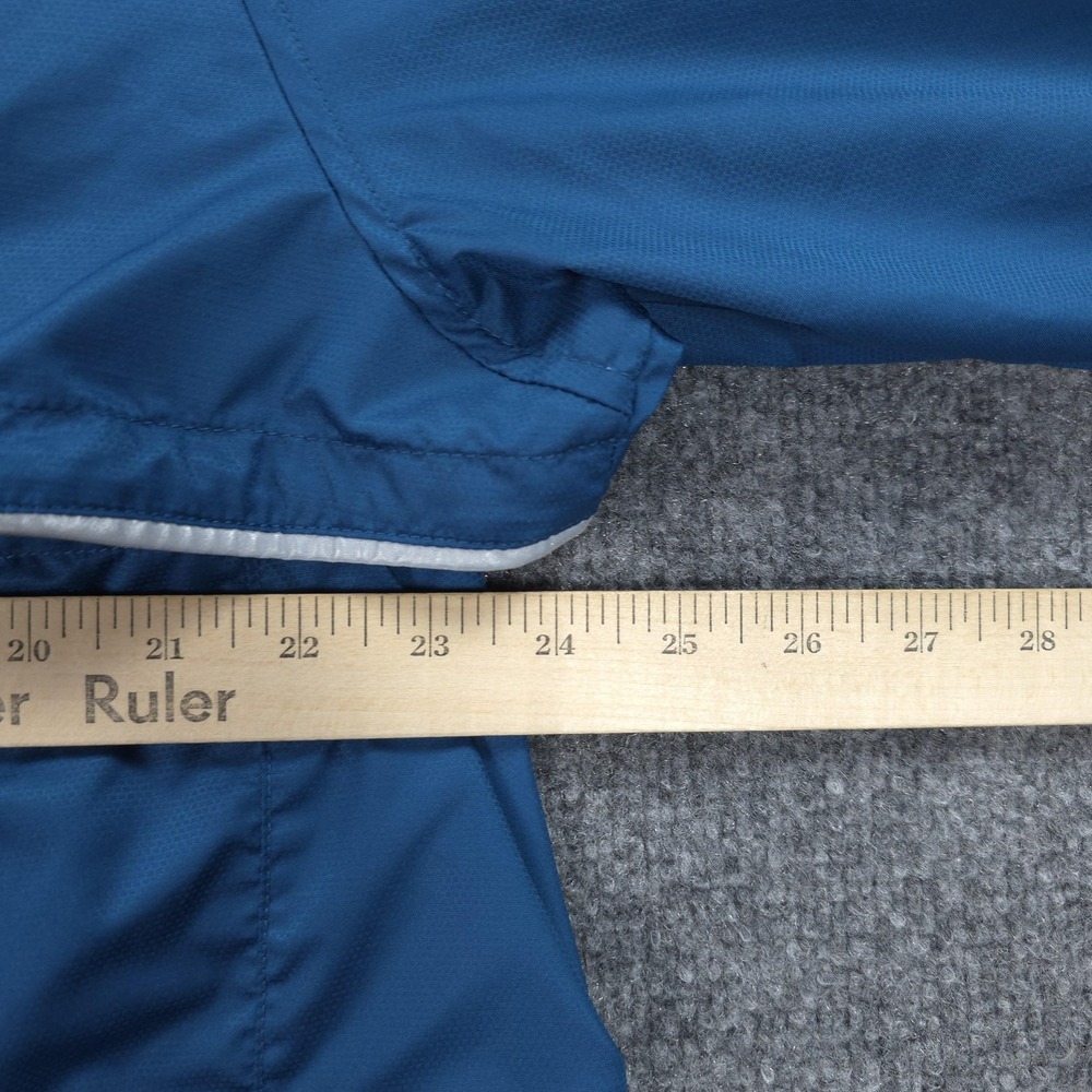 Novara Jacket Mens XL Blue Cycling Conversion Reflective Full Zip Vented Outdoor - Picture 11 of 14